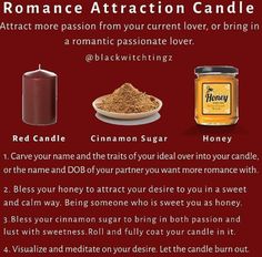 Red Candle Spell, Candle Magick Spells, Moon Energy, Red Candle