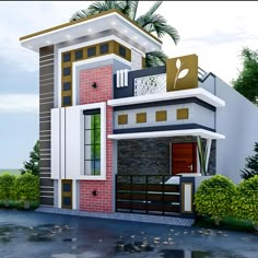 this is an image of a modern style house