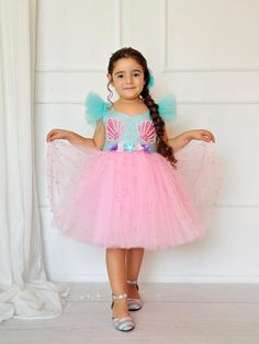 Dive into a magical world with our enchanting girls mermaid dress, perfect for your little mermaid princess! This stunning mermaid girl costume is ideal for Halloween, Christmas, and New Year's celebrations. Whether for a themed birthday party or a special occasion, our mermaid outfit will make your child feel like the star of the sea. Gift your little one an Ariel birthday gift with our toddler Ariel costume, featuring a beautiful mermaid gown. Make every moment a mermaid adventure with this mu Toddler Ariel Costume, Mermaid Princess Dress, Ariel Costume, Ariel Costumes, Ariel Birthday, Magical Mermaid, Ariel Dress, Mermaid Outfit, Mermaid Princess