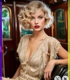 Finger Wave Bob Hairstyles, 1920s Glamour Hair, Hollywood Glamour Short Hair, Gatsby Short Hairstyles, 1920s Hollywood Glamour Hair, 1920 Short Hairstyles, Old Hollywood Curls Short Hair, 1920s Short Hairstyles, Old Hollywood Hairstyles Short