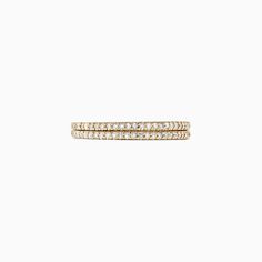 Effy D'Oro 14K Yellow Gold Diamond Double Band Ring, 0.36 TCW Double Band Ring, Double Band Rings, Band Ring, Band Rings, Gold Diamond, Yellow Gold, Band, Ring, Yellow