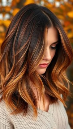 5 Stunning Fall Hair Colors for Brunettes to Try Vacation Hair Color Ideas, Medium Length Fall Hair Color Brunettes, Hair Color Ideas For Brunettes Winter 2024, Mahogany Copper Brown Hair Color, Tye And Dye Caramel, Fall Hair Color For Brunettes Long, Medium Length Fall Hair Color, Fall Hair Colors For Redheads, Fall Curly Hair Color