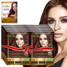 Transform your hair effortlessly with Herbishh Hair Color Shampoo for Gray Hair. This innovative hair dye shampoo 3-in-1 is your ticket to vibrant, youthful-looking locks in 5-10 minutes. Say goodbye to gray hair gradually with each wash, revealing vibrant brown hair that radiates health and vitality. Enriched with potent ingredients like Argan Oil, Olive Oil, Noni Fruit, Wild Ginseng, and Mushroom, this shampoo for dark brown hair nourishes and strengthens your hair while imparting rich, lastin Gray Hair Men, Short Natural Curls, Older Mens Hairstyles, Chestnut Brown Color, Hair Dye Shampoo, Grey Hair Coverage, Noni Fruit, Shampoo For Gray Hair, Grey Hair Dye