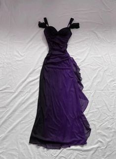 Purple A-line Chiffon Long Party Dress Prom Dress, Purple Chiffon Evening Dress Cute Purple Hoco Dresses, Dark Color Prom Dresses, Prom Dress Purple, Long Party Dress, A Line Prom Dress, Chiffon Evening Dresses, Prom Dress Inspiration, Formal Party Dress, Pretty Prom Dresses