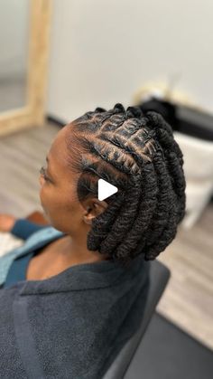 Janai Harris on Instagram Dreadlocks Black Women Styles, Vacation Loc Styles For Women, Loc Styles To The Side, Women Barrel Loc Styles, Styles For Dreadlocks For Women, Dread Locs Styles For Women Locks, Woman Dreadlock Styles, Locks Styles For Women Dread Short, Dreadlocks Twist Styles