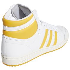 adidas Originals Top Ten Hi - Men's | Foot Locker Retro High-top Sneakers With Boost Midsole, White Throwback High-top Sneakers With Rubber Sole, White High-top Sneakers With Round Toe, Throwback Style, White Round Toe Throwback High-top Sneakers, Retro High-top Sneakers For Spring Streetwear, Retro Adidas Leather Sneakers With Logo, Retro Adidas Logo Sneakers For Streetwear, Retro Adidas Sneakers For Streetwear, Retro Synthetic High-top Sneakers For Sports