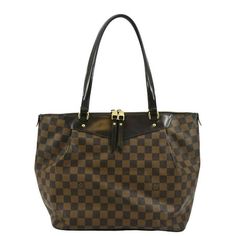 Item Details: The LOUIS VUITTON Westminster is a true classic, embodying elegance with its timeless design and impeccable craftsmanship. Elevate your style with this iconic luxury handbag. Series: Westminster PM Style: Shoulder Bag Material: Damier Ebene Color: Brown Made: USA Made Year: 2012 Date Code: SD3142 Measurements: W 12.5" x D 5.5" x H 9" Accessories: Dust Bag. Condition Detail: Good - The Item shows signs of use, including rubbed corners, dirt marks on leather, stain marks on canvas an Elegant Luxury Pre-owned Bags, Pre Owned Louis Vuitton, Shoulder Bag Brown, Damier Ebene, Westminster, Luxury Handbags, Timeless Design, Dust Bag, Stain