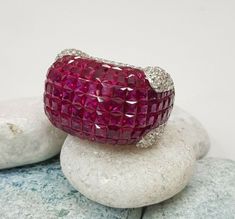 Ruby Cocktail, Types Of Stones, High Jewelry, Cocktail Ring, Cocktail Rings, Quality Jewelry, Round Brilliant, Handmade Silver, Custom Jewelry