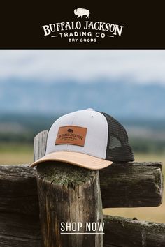 Awesome collection of vintage hats for men. Hats make fun and unique gifts for guys — boyfriends, husbands, dads, and sons! trucker | snapback | guide hat | baseball cap Unique Gifts For Guys, Dads And Sons, Buffalo Jackson, Home In The Woods, Leather Patch Hat, Vintage Trucker Hat, Gifts For Guys, Mens Trucker Hat, Casual Professional