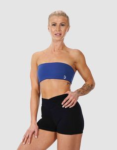 Power through lifts with our Classic Bandeau Sports Bra. It's crafted with a stretchy nylon-spandex mix for freedom in every rep without slippind down. Strapless for full motion, breathable to keep you cool, with optional pads for your style and durable colors that last. Own your workout with simplicity and class. Why you'll love this Bandeau Sports Bra? Luxurious soft fabric Light support Removable padding 4-way stretch and soft fabric Sweat-wicking (80% Nylon, 20% Spandex) Sustainable 100% com Compostable Packaging, Activewear Brands, Sweater Crop, Fabric Light, Crop Top Sweater, Sand Color, Sleek Fashion, Intense Workout, Gym Wear