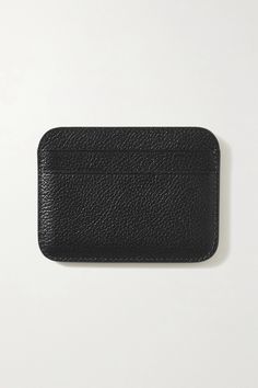 Balenciaga's 'Cash' cardholder has been made in Italy from textured-leather, so it'll withstand scrapes and scratches. Stamped with the brand's moniker, it has four card slots and a main compartment for notes and receipts. Slip it into your purse or back pocket. Leather Cardholder, Back Pocket, Card Holder Leather, Card Slots, Zip Around Wallet, Balenciaga, Slots, Porter, Card Holder