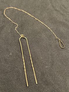 Later 1800's gold filled eye glass chain or hair pin.  11" long in excellent condition. Handmade Gold Oblong Jewelry, Handmade Oblong Gold Jewelry, Antique Gold Wire Wrapped Jewelry, Hand Forged Rectangular Gold Jewelry, Antique Gold Wire Wrapped Necklace, Victorian Gold, Gold Eyes, Hair Pins, Chains Necklace