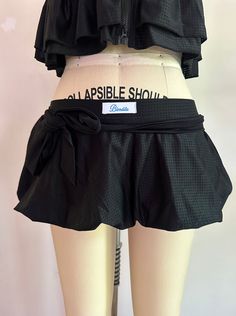 black jersey mesh fabric. model is seen wearing a size small. has shorts lining, and comes with a detachable belt. sizes S-XXL available. Quantities are ready to ship <3 Black Jersey, Black Mesh, Skirt Black, Mesh Fabric, Mesh, Skirt, Fabric, How To Wear, Black