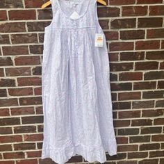 49 Inches Long Sleeveless Ballet Tulip Floral Sleeveless Nightgown For Relaxation, Spring Purple Nightgown For Bedtime, Purple Sleeveless Sleepwear, Purple Sleeveless Nightgown For Bedtime, Purple Sleeveless Sleepwear For Sleepover, Feminine Purple Sleepwear For Bedtime, Long Sleeve White Gown, Blue Gown Dress, Cap Sleeve Gown