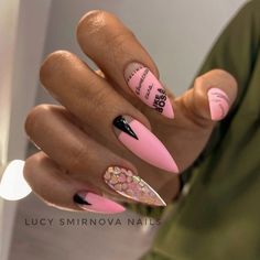 Desert Nails, Nails May, Pink Tip Nails, May Nails, Nail Salon Design, How To Grow Nails, Shellac Nails, Ideas Nails