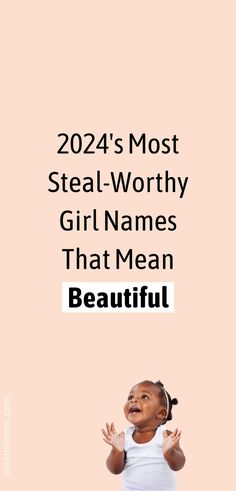 2024's most steal-worthy girl names that mean beautiful Bany Girl Names, Good Girl Names, Names That Mean Beautiful, Baby Names Short, Baby Name Ideas