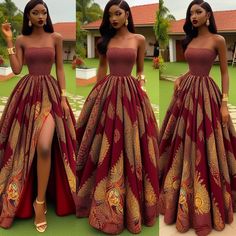 Sleeveless Ankara Dress, Ankara Prom Dress, Chitenge Outfits, Dress African Print, Fashion Tricks, Prom Dress Red, Africa Style, Ankara Clothing, African Prom Dresses