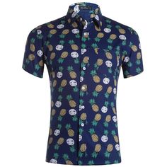 Men's Beach Hawaiian Shirt Button Down Casual Short Sleeve T-Shirt Tropical Floral Coconut Tree Print Aloha Mens Shirts Hawaiian Beach Shirt With Buttons, Hawaiian Shirt For Beach With Buttons, Hawaiian Shirt With Buttons For Vacation, Hawaiian Vacation Tops With Buttons, Short Sleeve Hawaiian Shirt With Buttons, Hawaiian Short Sleeve Shirt With Buttons, Hawaiian Collared Shirt With Buttons, Hawaiian Vacation Shirt With Buttons, Vacation Hawaiian Shirt With Buttons