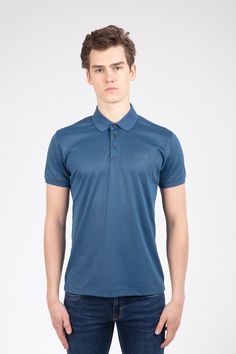 POLO TEE special products for men who prefer minimalist T-Shirt. You can buy VJ Printed Buttoned Polo at discounted prices from our store.  You can combine your jeans with Shiny Tee Shirt. The choice of men of all ages is the polo shirt. The fabric is patterned and shiny. It has a logo on the chest. Product Name: Line and VJ Printed Polo Neck Men's T-Shirt Product Code: 14323 Product Blend: %95 Cotton %5 Elastane Product Fabric:  Product Color: Bordeaux Product Detail: Polo t-shirt Model Size: H Blue Polo Collar Top With Buttons, Modern Blue Tops With Button Closure, Polo Collar Top With Button Closure, Solid Color Polo Collar Top With Buttons, Modern Cotton Tops With Buttons, Modern Cotton Top With Buttons, Button Up Shirt For Men, Polo Tees, Vintage Short