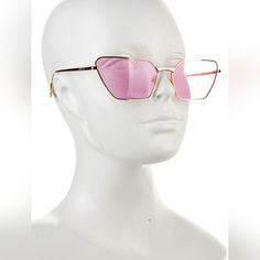 Gucci Pink Geometric Ladies Sunglasses Gg0538s 005gucci Sunglasses. Color Code: 005. Size: 63. Shape: Geometric. Lens Width: 63 Mm. Lens Bridge: 17 Mm. Arm Length: 140 Mm. 100% Uv Protection. Non-Polarized. Frame Material: Metal. Frame Color: Gold. Lenses Type: Pink. Lenses Type: Pink. Rim Style: Full-Rim. Gucci Pink Geometric Ladies Sunglasses Gg0538s 005 63. Information Brand Gucci Gender Womens Model Gg0538s 005 63 Details Series Number Gg0538s Color Code 005 Lens Pink Size 63 Mm Uv Protectio Modern Gucci Sunglasses For Spring, Elegant Gucci Sunglasses For Spring, Gucci Square Frame Party Sunglasses, Gucci Square Frame Sunglasses For Party, Gucci Party Sunglasses With Glass Lenses, Chic Gucci Sunglasses With Glass Lenses, Chic Gucci Sunglasses With Glass, Chic Gucci Glass Sunglasses, Pink Lenses