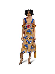 Tri-Colored Paneled Dress – Industrie Africa Luxury Multicolor Silk Dresses, Luxury Multicolor Spring Dresses, Luxury Silk Dresses For Fashion Events, Luxury Dresses For Fashion Events, Luxury Fitted Multicolor Dresses, Multicolor Luxury Evening Dress, Luxury Spring Dresses For Fashion Events, Designer Summer Midi Dress, Lisa Folawiyo