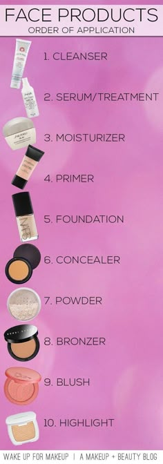 wedding makeup ideas - face products Obličejové Masky, Glamorous Wedding Makeup, Teknik Makeup, Make Up Diy, Membentuk Alis, Bentuk Alis, Mekap Mata, Makeup Tutorial Foundation, Makeup Tip