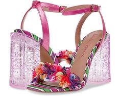 Women's Blue by Betsey Johnson Quinta | Zappos.com Classy Sandals, Victorian Shoes, Blue By Betsey Johnson, Betsey Johnson Shoes, Denim Skirt Women, Birthday Board, Red Bottoms, Synthetic Rubber, Crazy Shoes