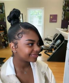 Sleek Ponytail Updo Black Women, Ponytail Updo Black Women, Sleek Ponytail Updo, Updo Black Women, Black Women Updo Hairstyles, Curly Braided Hairstyles, Ponytail Hairstyles Tutorial, Short Ponytail, Weave Ponytail Hairstyles