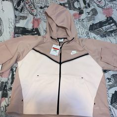 Brand New Never Used , Woman’s Large ! Nike Tech Rose, Nike Tech Sweater, Nike Sweater Women, Nike Tech Hoodie, Rose Gold Nikes, Men Jumpsuit, Tech Hoodie, Girls Nike, Nike Sweaters