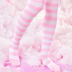 1pair Women Striped Pattern Over The K... Multicolor / One-Size Pumpkin Socks, Texture Socks, Wine Socks, Sweater Socks, Striped Tights, Knit Leg Warmers, Over The Knee Socks, Opaque Tights, Black Pantyhose