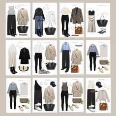 Capsule Wardrobe Women, Capsule Wardrobe Outfits, Fashion Capsule Wardrobe, Look Plus Size