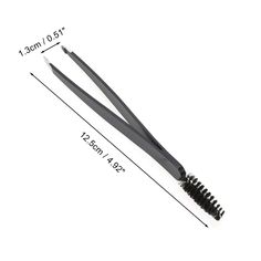 Item Function: 1.This eyebrow tweezer for women and men is made of good quality. 2. It is not only can remove hair on your eyebrow, but also suitable for your needless hair on the face and body. 3. Put some skin cream around the eyebrow and shave with the growth direction of eyebrow will allow it easier to remove the hair. Please Note: Please allow 1-3mm measuring deviation due to manual measurement. Specifications: Product Name: Eyebrow Tweezer, Material: Stainless Steel, Size: 12.5x1.3cm / 4.92"x0.51"(L*W), Package List: 1 Pc Eyebrow Tweezer. Eyebrow Concealer, Chin Hair, Eyebrow Shaper, Tweezers Eyebrows, Remove Hair, Makeup Brush Cleaner, How To Color Eyebrows, Concealer Brush, Eyebrow Shaping