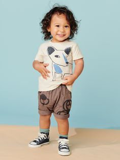 Hop to it -- the kangaroo-style pocket adds sporty style to these soft & comfy shorts in a super-fun print. Matching family styles are available in our Sibling Shop. Playful Shorts With Pockets, Casual Graphic Print Shorts For Playwear, Cotton Graphic Print Bottoms For Playwear, Cotton Bottoms With Graphic Print For Playwear, Casual Character Print Bottoms For Summer, Casual Graphic Print Bottoms For Playwear, Playful Cotton Bottoms With Character Print, Cute Playtime Shorts With Pockets, Cute Playwear Shorts With Pockets