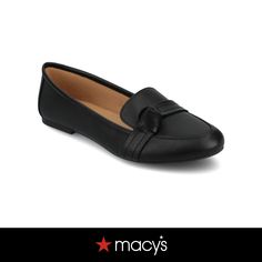 in stock Journee Collection, Black Flats, Faux Suede, Buy Online, Slip On, Black