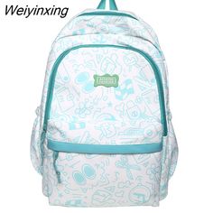 Shipping: Worldwide Express Shipping AvailableDelivery time: 🚚7-15Days Fast ShippingReturns: Fast refund,💯100% Money Back Guarantee.Brand Name: rentengerOrigin: Mainland ChinaCN: HebeiMain Material: nylonLining Material: PolyesterBackpacks Type: SoftbackInterior: Cell Phone PocketInterior: Computer InterlayerHandle/Strap Type: Soft HandleExterior: Solid BagDecoration: AppliquesDecoration: LetterClosure Type: zipperTechnics: JacquardCapacity: 20-35 LitreItem Type: BackpacksPlace Of Origin: Chin Kawaii Cartoon Print Backpack, Trendy Cute Bags For Students, Casual School Bag With Cute Design, Trendy Student Bags With Cute Design, Trendy School Bags With Cute Design, Trendy Bags With Cute Design For Students, Trendy Backpack With Cute Design For School, Trendy Backpack For School With Cute Design, Trendy School Backpack With Cute Design