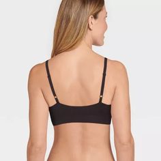 Jockey Generation™ Women's Breathe Pointelle Bralette - Black S : Target Everyday Fitted Seamless Nursing Bra, Everyday Fitted Nursing Bra With Soft Touch, Black Stretch Bra For Everyday, Everyday Stretch Black Bra, Everyday Black Stretch Bra, Solid No-show Bra For Loungewear, Seamless Full Coverage Tops For Loungewear, Solid Seamless Nursing Bra For Loungewear, Solid Color No-show Bra For Loungewear