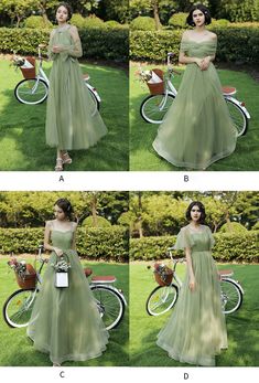 Green Tulle Bridesmaid Dress, Cottagecore Bridesmaid Dress, Vestidos Color Pastel, Prom Dress Green, Wedding Frocks, Tulle Long Prom Dress, Sage Bridesmaid Dresses, Tulle Bridesmaid, Sage Green Bridesmaid Dress