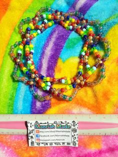 These Kandi clown chokers feature a main bead choker line with two bead braids to create a clown collar aesthetic! Made using elastic chord and pony beads.Video demonstrates these stretch over and on so put them on before you do hair and makeup! :) Clown Kandi, Bead Braids, Kandi Choker, Beads Video, Collar Aesthetic, Clown Collar, Kandi Necklace, Kandi Inspo, Diy Kandi Bracelets