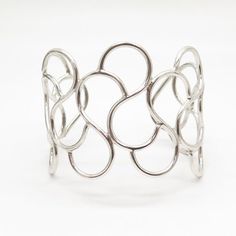 925 Sterling Silver Vintage Abstract Wide Cuff Bracelet 7"Weight: 33.3gWELCOME TO PAWN SHOPWe are an actual pawn shop and have been in business for over 25 years.Since 1990, our establishment has been serving a variety of clients by providing them with short term cash solutions and options of liquidity regarding their treasured heirlooms.Acknowledging that today′s customers are very sophisticated and are looking for a variety of investments, our acquisitions are hand-picked for our special clien Formal Sterling Silver Nickel-free Cuff Bracelet, Nickel-free Silver Cuff Bracelet For Anniversary, Nickel Free Silver Cuff Bracelet For Anniversary, Silver Metal Cuff Bracelet For Anniversary, Wide Cuff Bracelets, Pawn Shop, Wide Cuff, Hand Picked, 25 Years