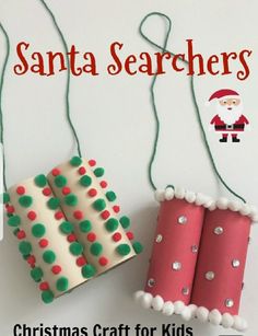 christmas craft for kids santa searchers