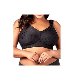 PRICES MAY VARY. Full Support, Full Coverage 3 piece cup. Full cup sling. Two Ply Powernet Bacl Hand wash. Do NOT bleach. Lay flat to dry This beautiful wireless bra was built to improve your silhouette and shape. Firm support keeps everything in placewhile a cup sling enhances your shape. Floating shoulder pads on the straps relieve shoulder stress and help prevent dig in. Moderate Lift: wireless cups offer dependable, everyday support and a flattering shape Back closurePoly/nylon/spandex, impo Pretty Bras, Curvy Kate, Soft Cup Bra, Comfortable Bras, Longline Bra, Cup Bra, Wireless Bra, Soft Cup, Full Figured