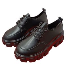 Dark Academia Brogue Shoes Cultivate a dark academia vibe with these cute and classic lace-up shoes with a slightly chunky platform sole. Available in a matte black or patent leather finish. Toe shape: Round. Material: Fake P.U. Leather. Size 35 36 37 38 39 USA Women's Size 4 5 6 7 8 Foot Length 22.5cm 23cm 23.5cm 24cm 24.5cm Trendy Flat Heel Lace-up Office Shoes, Streetwear Oxfords With Lug Sole And Round Toe, Casual Lace-up Faux Leather Oxfords, Black Platform Oxfords With Round Toe, Black Synthetic Platform Oxfords, Black Lace-up Shoes With Chunky Platform And Round Toe, Black Lace-up Platform Shoes With Round Toe, Black Synthetic Platform Loafers With Lug Sole, Trendy Lace-up Shoes With Platform And Round Toe