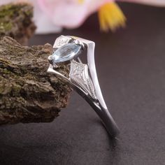 "14k solid white gold art deco sky topaz promise ring for her, Unique dainty antique style womens engagement ring, Vintage style promise ring WE OFFER UNLIMITED PERIOD INSTALLMENTS PLAN This is a beautiful, stunning, feminine ring that works well for all occasions, styles, and ages. You will love it! Same ring in rose gold: https://www.etsy.com/listing/255354124/art-deco-ring-topaz-ring-gold-art-deco?ref=shop_home_feat_3 Ring information: Main stone: Sky Topaz Approximate size: 6*3mm Accent ston Elegant Silver Marquise Birthstone Ring, Fine Jewelry White Gold Topaz Promise Ring, Dainty White Gold Topaz Ring For Anniversary, Dainty White Gold Topaz Promise Ring, Aquamarine Diamond Ring For Promise, Art Deco Gemstone Jewelry For Promise Ring, Silver Sterling Silver Art Deco Topaz Ring, Elegant Aquamarine Birthstone Ring In White Gold, Art Deco White Gold Topaz Ring Gift