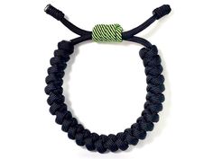 Roll with this all black woven bracelet. This style also comes in electric green. Adjustable and fits on most wrists. 100% paracord. The jet black rope bracelet is handmade as soon as you order it. Feel free to ask any questions. Usually ships within 1-2 business days. Black Braided Casual Friendship Bracelets, Casual Handmade Black Friendship Bracelets, Black Beaded Bracelets With Adjustable Cord As Gift, Black Beaded Bracelet With Adjustable Cord As Gift, Black Bracelet Jewelry For Outdoor, Black Braided Bracelet With Sliding Knot, Black Durable Bracelet Jewelry, Black Outdoor Bracelet Jewelry, Durable Black Bracelet Jewelry