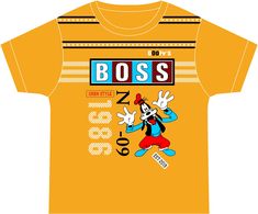 #GOOFY #BOSS #KIDS #TEE #SHIRT Baba Suit, Tshirt Design, Kids T Shirts