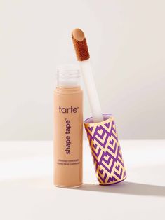 Shape Tape™ Full-Coverage Concealer Tarte Concealer, Unrealistic Wishlist, Cheer Makeup, Tarte Shape Tape Concealer, Christmas Lists, Covering Dark Circles, Shape Tape Concealer, Makeup List, Tarte Shape Tape