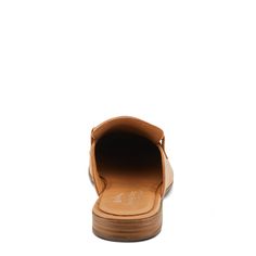 SPRING STEP Style: CAVANAGH Step into timeless elegance with our all-leather slip-on mule, featuring tonal rolled leather detailing on the vamp, a cushioned footbed for lasting comfort, and effortless versatility to elevate any style. Upper: Leather Lining: Leather Insole: Leather Outsole: TPR (Thermoplastic Rubber) Closure: Slide Heel Height: 3/4" Features: - Fit Recommendation: Fits true to size - The tonal rolled leather detail adds a subtle yet sophisticated touch, making these mules perfect Classic Brown Mules With Cushioned Footbed, Brown Slip-on Mules With Flat Heel, Classic Slip-on Mules With Cushioned Footbed, Brown Classic Slip-on Mules, Classic Brown Slip-on Mules, Leather Mules With Slip-on Fit, Brown Slip-on Mules With Cushioned Footbed, Leather Footbed Slip-on Mules With Almond Toe, Slip-on Mules With Leather Footbed And Almond Toe