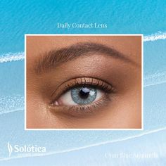 Alluring blue eyes can be yours instantly with our Solotica Aquarella Daily Cyan Blue! Tag us on your posts and get a chance to be featured @solotica . . #soloticalenses #soloticaaquarella #cyanblue #blueeyes #soloticalens #soloticabeauty #eyes #eyemakeup Natural Shades, Colored Contacts