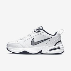 Mens Gym Shoes, Air Monarch Iv, Mode Cyberpunk, Nike Air Monarch Iv, Zapatillas Nike Air, Nike Air Monarch, Skor Sneakers, Men's Workout, Mens Training Shoes