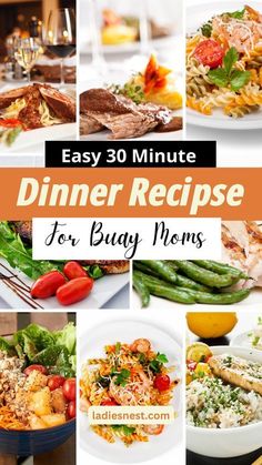 easy 30 minute dinner recipe for busy moms